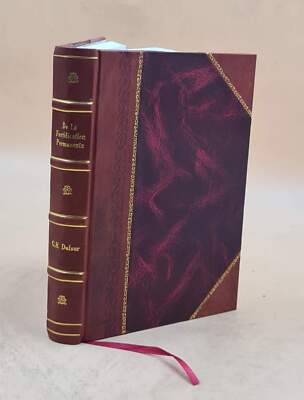 De La Fortification Permanente, Par G.-H. Dufour ... Volume Text [Leather Bound]-image