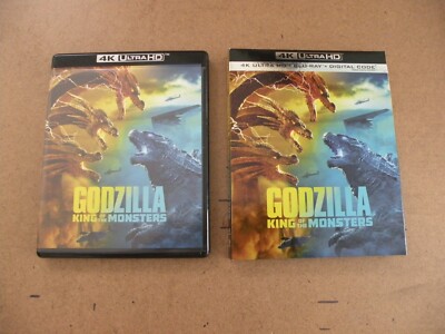 Godzilla King of the Monsters  4K UHD / Blu-Ray with Slipcover No Digital Code-image