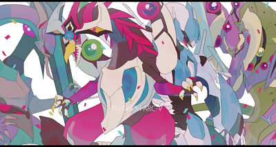 Anime trading card games dragon yugioh arcv oddeyes Playmat Gaming Mat Desk-image