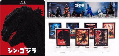 NEW Shin Godzilla DVD 2 discs+Acrylic Standy Set 7 Godzilla Store Limited Japan-image