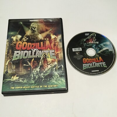 Godzilla vs. Biollante (DVD, 2012) Miramax Action Sci-Fi Classic HTF RARE OOP-image