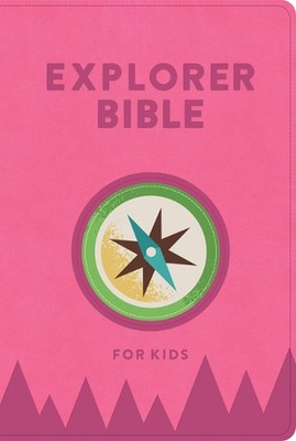KJV Explorer Bible for Kids, Bubble Gum Leathertouch: Placing God's Word in the -image