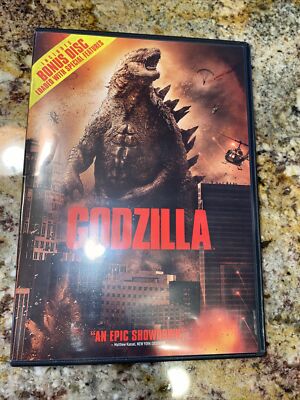 Godzilla (DVD, 2014, 2-Disc Set, Includes Digital Copy UltraViolet)-image