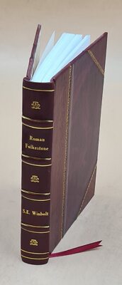 Roman Folkestone; A Record Of Excavation Of Roman Villas At East [Leather Bound]-image