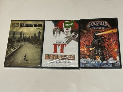 NEW DVD Lot Of 3 The Walking Dead Season 1 IT Godzilla-image
