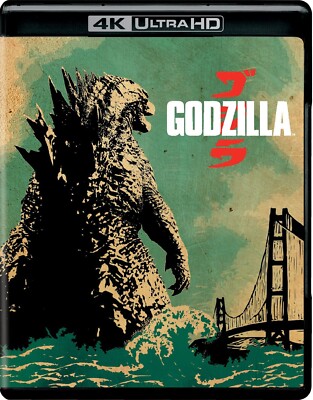 Godzilla (2014) 4k Blu-ray + Blu-ray + Dig Warner Bros Mar/2021. -image