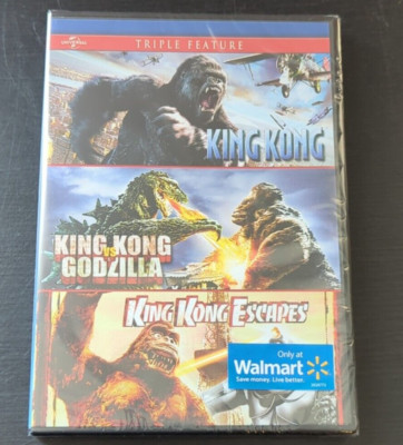 King Kong - King Kong vs Godzilla - King Kong Escapes DVD Triple Feature (NEW)-image