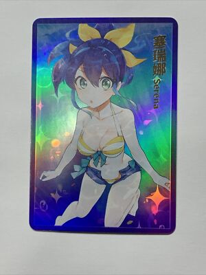 Serena Cute Arc-V Duel Hot Sexy ACG Goddess Waifu Card Girl Holo Yugioh Anime-image