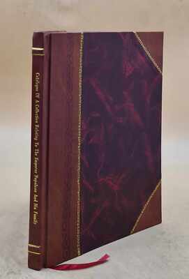 Catalogue Of A Collection : Of Cameos; Marble Busts; Statues ... [Leather Bound]-image