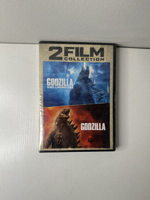 Godzilla (2014) and Godzilla: King Of The Monsters, 2-Films (DVD) New, Sealed-image