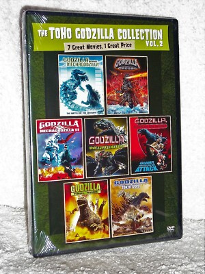 The Toho Godzilla Collection 2 (DVD, 2015, 4-Disc Set) NEW supernatural monsters-image