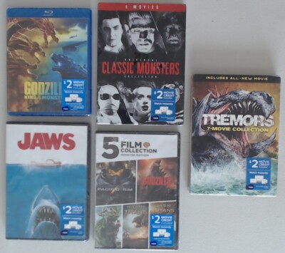 Tremors, Godzilla , Jaws,  Classic Monsters Collection and More-image