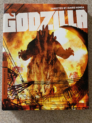 Godzilla (Blu-ray Disc, 2012) LIKE NEW 1954 Criterion Collection Pop-Up Digipak-image