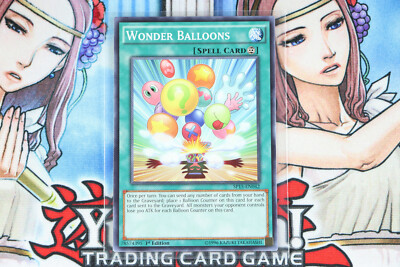 Yugioh Spell Card Wonder Balloons SP15-EN042 1st Edition Common-image