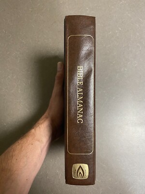 The Bible Almanac  Old-Time Gospel Hour Edition 1980 Falwell Vintage-image