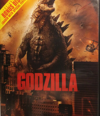 Godzilla (DVD, 2014, 2-Disc Set): Used-image