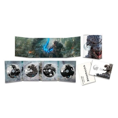 Uhd Bd Godzilla-1.0 Blu-Ray Deluxe Edition 4K Ultra Hd Toho Released In Stock-image