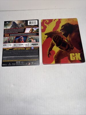 GODZILLA X KONG - NEW EMPIRE - SteelBook+BLURAY - NO 4K & NO DIGITAL**READ PAINT-image