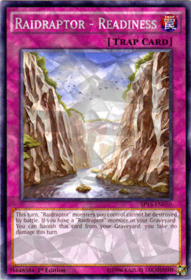 1x Raidraptor - Readiness - SP15-EN050 - Shatterfoil - 1st Edition SP15 - Star P-image