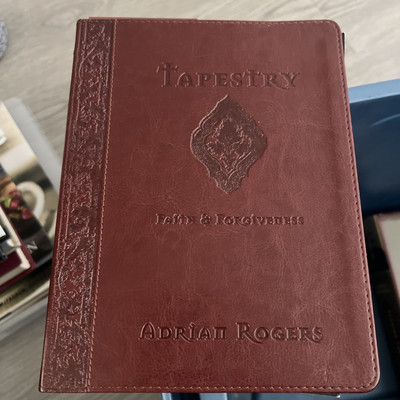 Tapestry : Faith and Forgiveness by Adrian Rogers (2013, Leather)-image