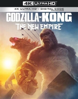 Godzilla x Kong: New Empire 4K 4K (used) disc Only, Please read-image
