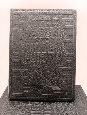 AUDELS ® MASONS And BUILDERS Guide - Volumes 1 - 2 - 3 - 4 1949 Reprint-image