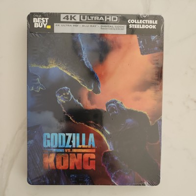 NEW SEALED Godzilla vs. Kong - 2021 4K & Blu-ray Best Buy Exclusive SteelBook-image
