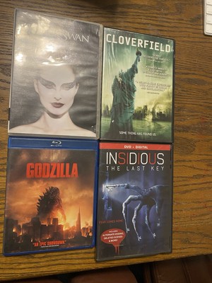 Horror Dvd Lot Insidious Godzilla Black Swan Cloverfield Kaiju Demon Thriller-image