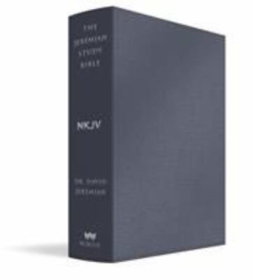 The Jeremiah Study Bible, NKJV: Majestic Black Leatherluxe® w/ thumb index: Wha-image