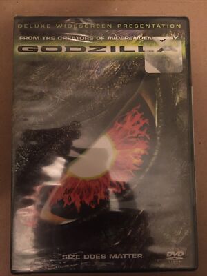 Godzilla (DVD, Deluxe Widescreen 1998) New Sealed-image