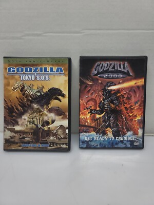 Godzilla: Tokyo Sos and Godzilla 2000 DVD -image