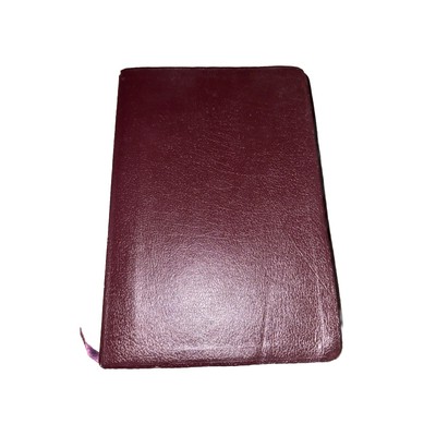 Zondervan NIV Study Bible 2002 Burgundy Bonded Leather BEAUTIFUL BIBLE -image