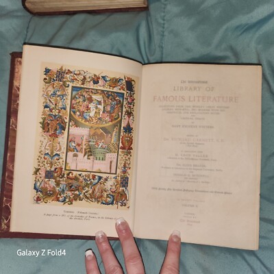 International Library of Famous Literature Vol. 1-19 Limited Edition-image