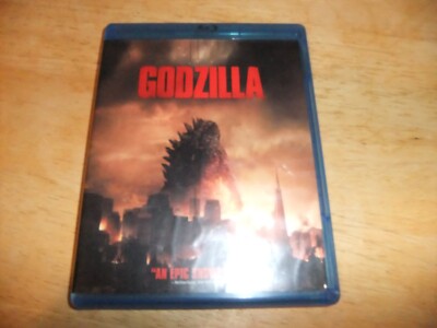 2014 Godzilla (Blu-ray + DVD) MOVIE COMBO ELIZABETH OLSEN NEAR MINT DISCS-image