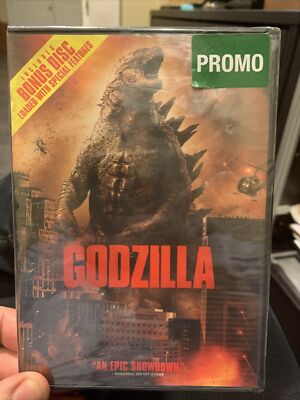 RARE GODZILLA PROMO DVD R1 PG-13 SCI-FI COLLECTABLE BRAND NEW FREE SHIPPING!-image