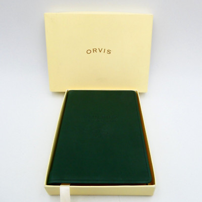 Orvis America National Parks and Destinations Leather Cover 4x6 inch Black NEW-image