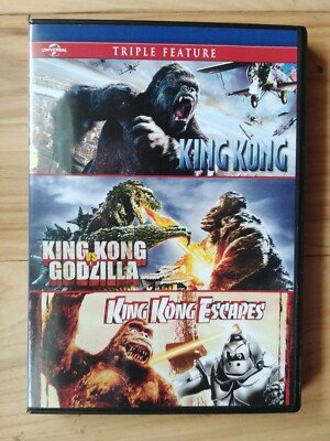 King Kong / King Kong Vs. Godzilla / King Kong Escapes, Region 1, PG-13-image