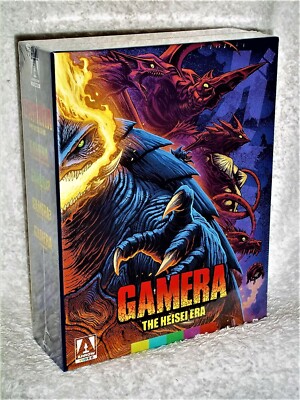 Gamera: The Heisei Era (Blu-ray, 2021, 4-Disc) japanese godzilla monster films-image
