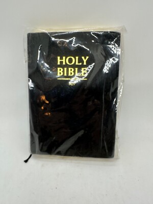 Holy Bible King James Version (KJV) Black Cover Distributed By Greenbrier Intern-image