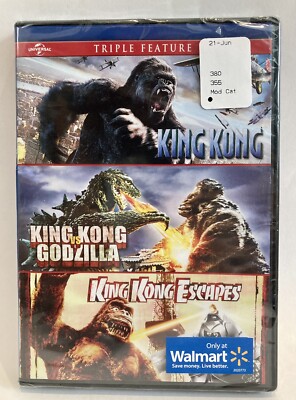 King Kong, King Kong vs Godzilla, King Kong Escapes, DVD Set-image