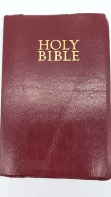 Holy Bible NKJV Thomas Nelson 1982 Words of Jesus In Red Dictionary Concordance-image