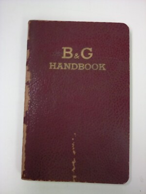 1940 B & H Handbook, Bell & Gossett Co Handbook of Water Heating Systems-image