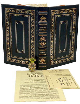 Easton Press BATTLE STUDIES Ancient and Modern French Army Military History RARE-image