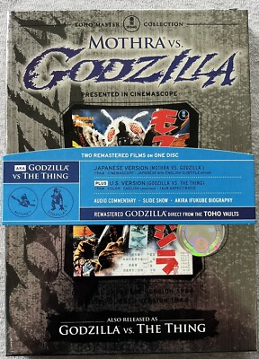 Mothra Vs. Godzilla (DVD, Classic Media, 2007) Both Japanese And U.S. Versions-image
