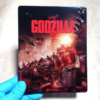 Godzilla 2014 Blu-Ray Steelbook Import Disc-image