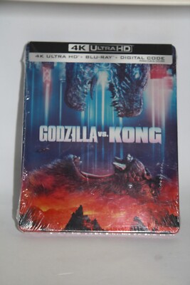 Godzilla vs. Kong ( 4K UHD + Blu-ray + Digital Code ) w/ Steelbook-image
