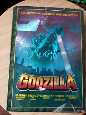 Godzilla - The Ultimate 5-Pack Collection (5-DVD-Box-Set!) vintage horror movies-image