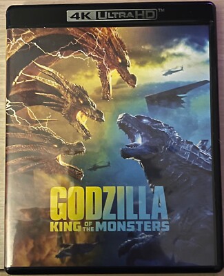Godzilla King of the Monsters 4K Blu Ray and Blu Ray ONLY (Read The Description!-image
