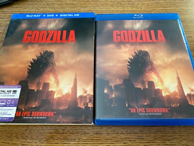 GODZILLA - (Blu-ray, Dvd, 2014) - Elizabeth Olsen, Bryan Cranston-image
