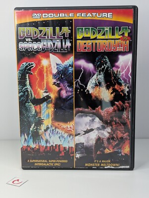 Godzilla vs. Destoroyah / Godzilla vs. Spacegodzilla (DVD) Double Feature Rare!-image